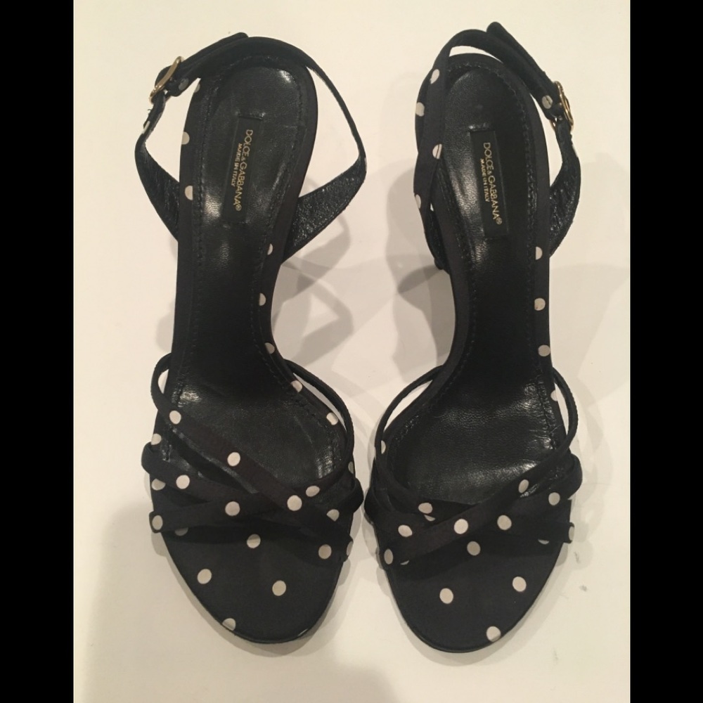 Dolce & Gabbana Polka Dot Heels